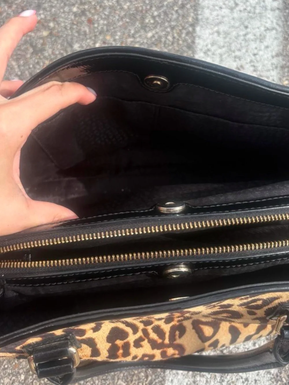 Kate Spade Calfhair Leopard Chateau Hills Sloan Satchel Handbag MSRP 958